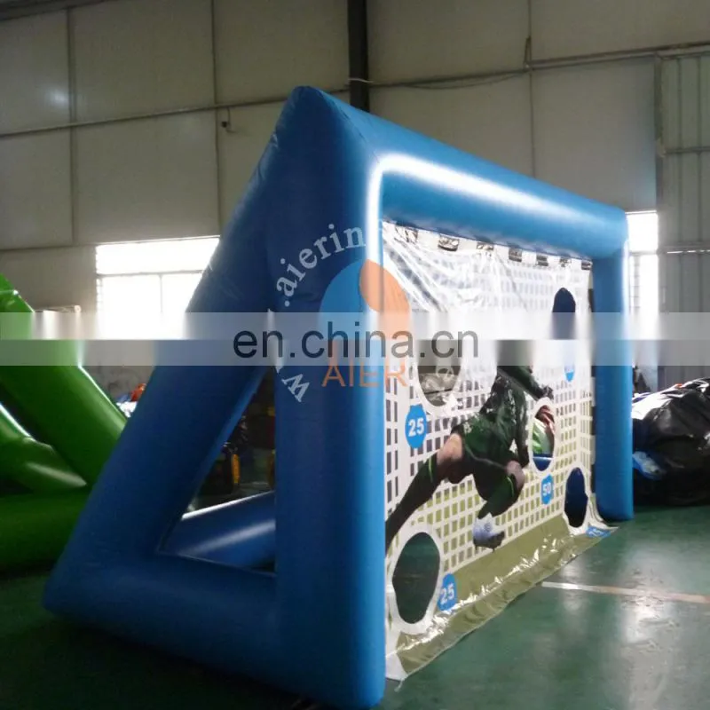 2017 inflatable football pitch for sports competition, outdoor inflatable soccer dart for sale