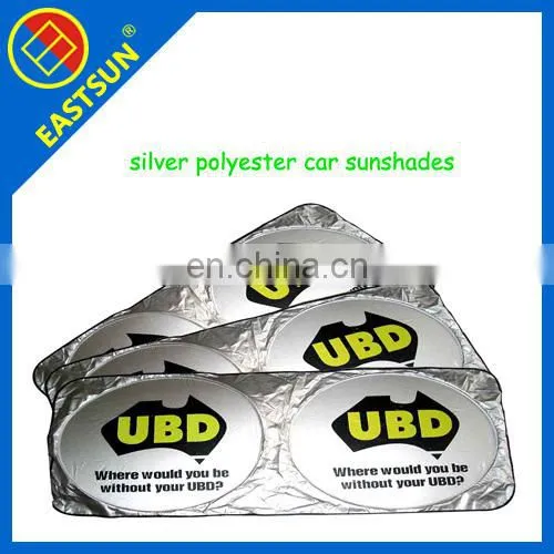 Foldable PE bubble front car sunshades