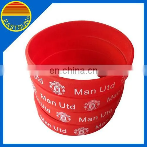 Promotional Logo printing Siliconen Rubber Bracelet Band