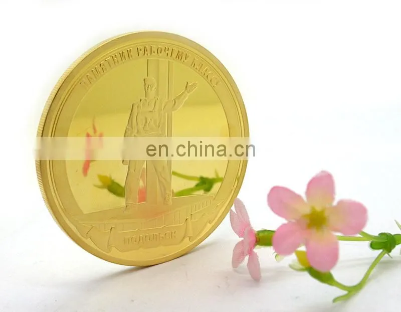 Promotion cheap gold replica euro coin