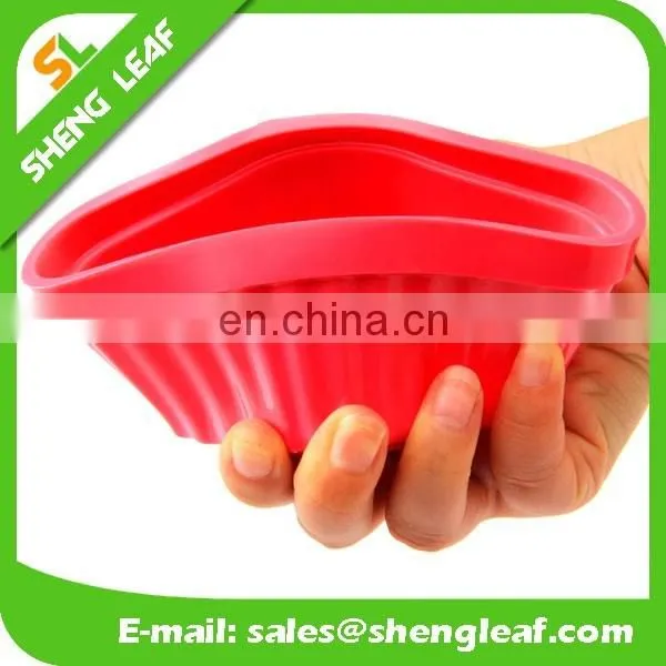 Camping silicone collapsible bowl Non-toxic serving fruits