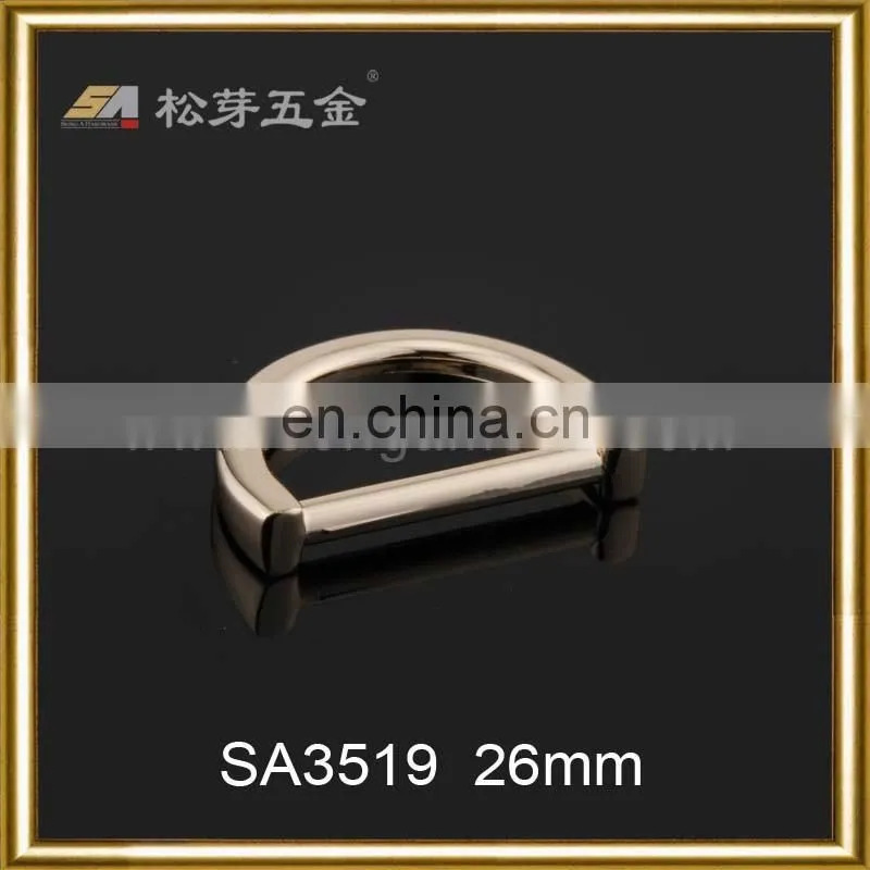 Accept Customized Order Nickel Free D Ring Buckle, High End Quality D Ring Buckle Supplier