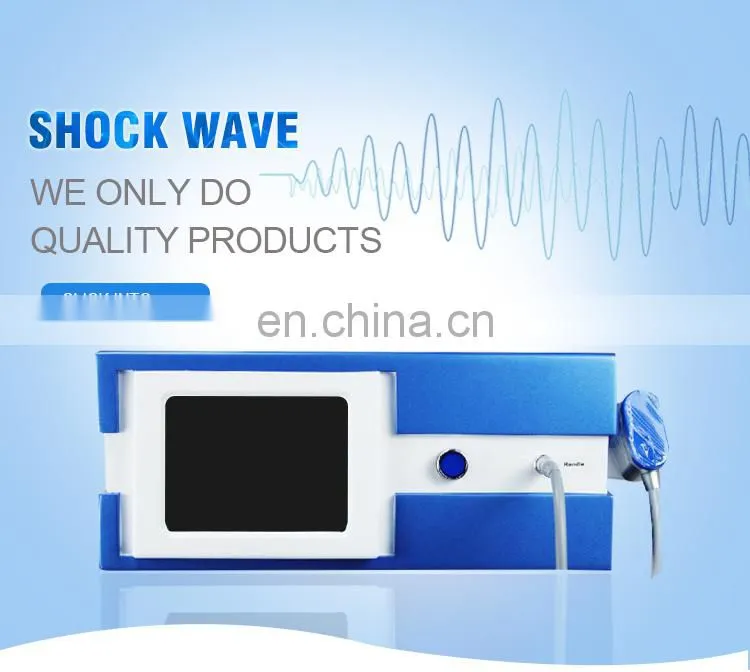 Home use fisioterapia extracorporeal shock wave therapy back pain relief equipment