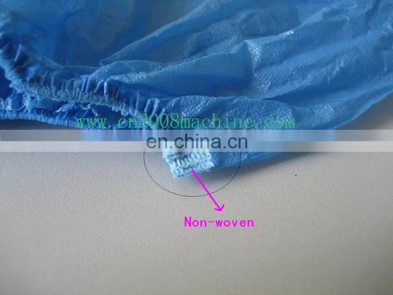 PE shoe cover making machine