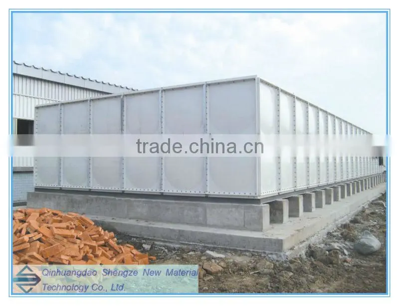 FRP water tank/ big frp water box/ panel combined water tank