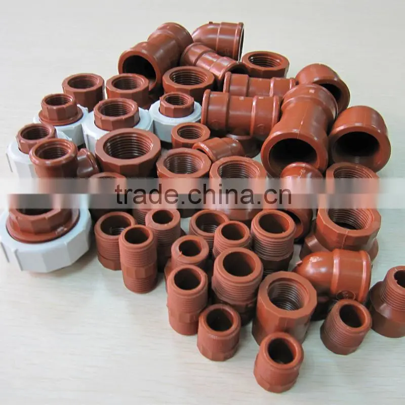 Promotional hot water PPH thread pipe fitting Manufacturer