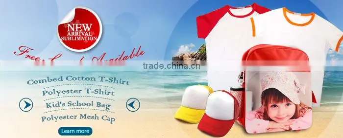 Colorking New Coming Sublimation Blank Printing Kid School Bag