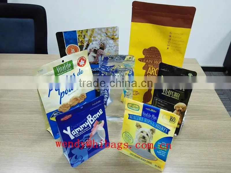 customized printing kitchen soup bag with easy tear/meat soup bag
