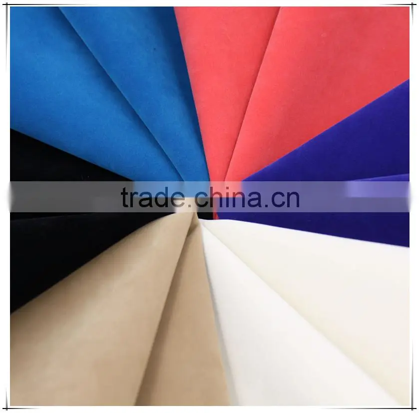 flocking fabric for sport shoes bags sofa curtain