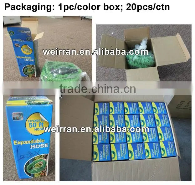 (73163) new design lightweight elastic magic garden hose thread adapter