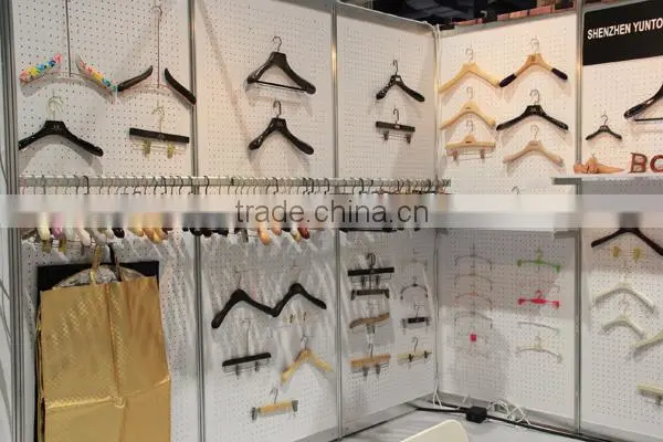 HA1559 high quality satin hanger white satin hanger