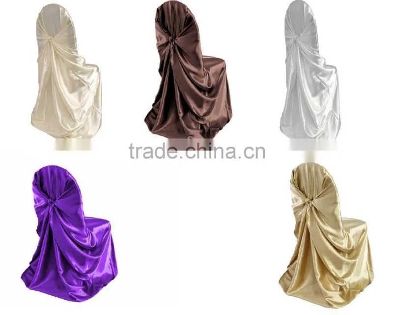 Wholesale Self-tie Satin Chair Covers