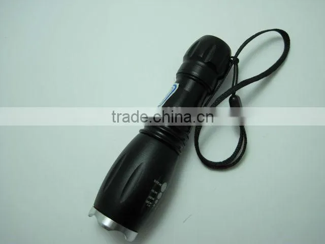 power light mini led torch adjustable focus led flashlight