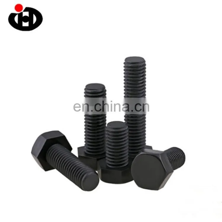 High Tensile DIN933 Heavy Black Oxide Hex Bolt M15