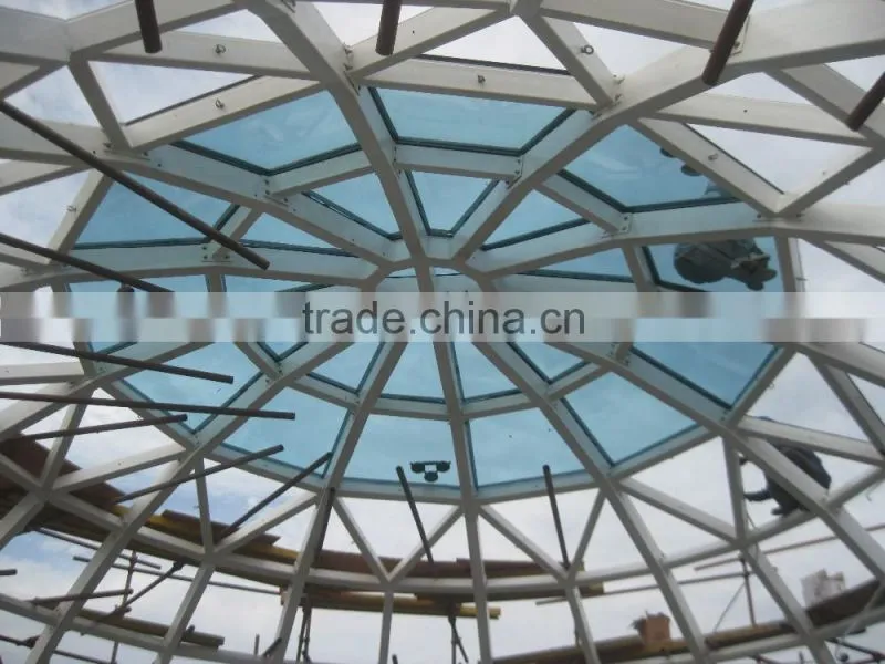 Pre engineered light steel structure conference hall design