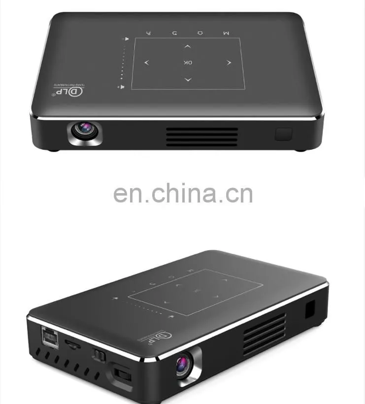 Latest 4k video portable P10 II interactive projector 2.4G/5G wifi touch screen mini phone wireless projector