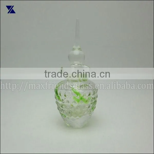 hand made cased glass perfume bottle scent bottle reed diffuser glass vase 60ml