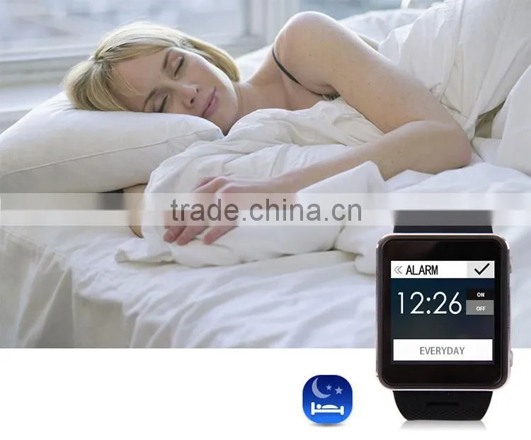 High quality Europe CE ROHS Smart watch with Heart rate monitor and temperature test