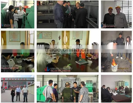 powder briquette making machine for coal powder and peat