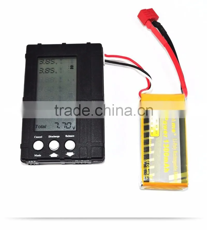 1300mAh 7.4V 25C Lipo Battery for RC Toys