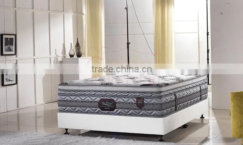 Top grade Bonnel spring full size anti decubitus mattress ML2014-4