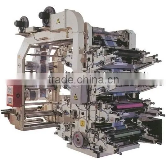High Speed Flexographic Plastic Printing Machine