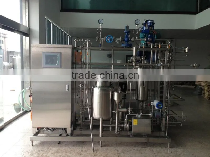 High Efficiency Stainless Steel Automatic Tubular Type Fresh Milk Pasteurizer