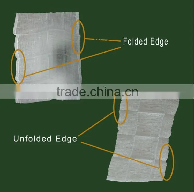 Disposable Cotton Gauze Swabs CE ISO FDA