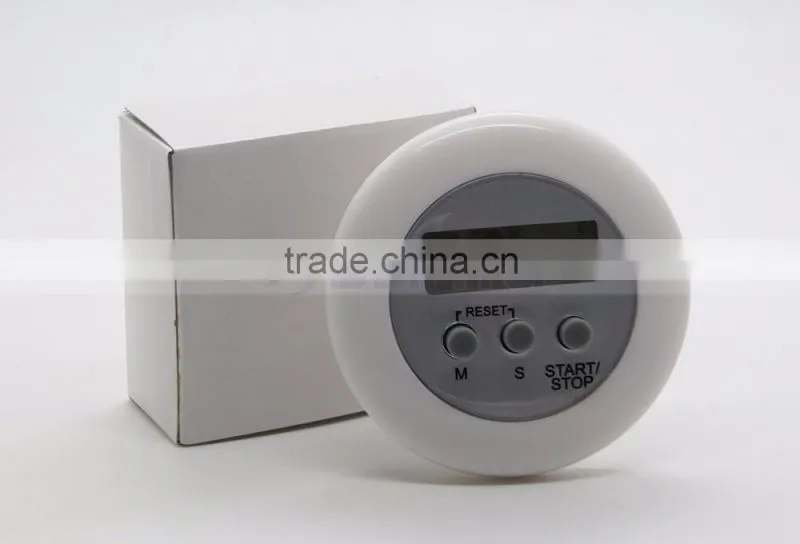 5 Color In Stock Yellow/Orange/White/Blue/Purple Factory Price Electronic Round Count Down Timer