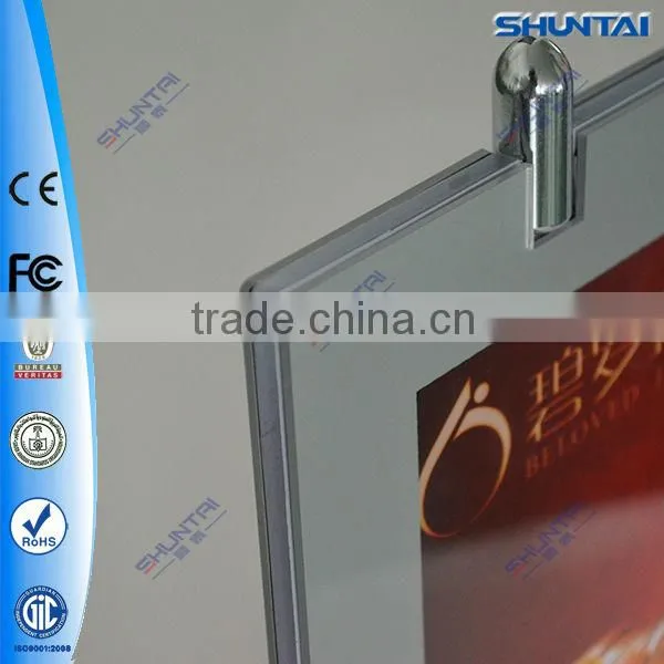 wall mounted led acrylic crystal edge-lit light box