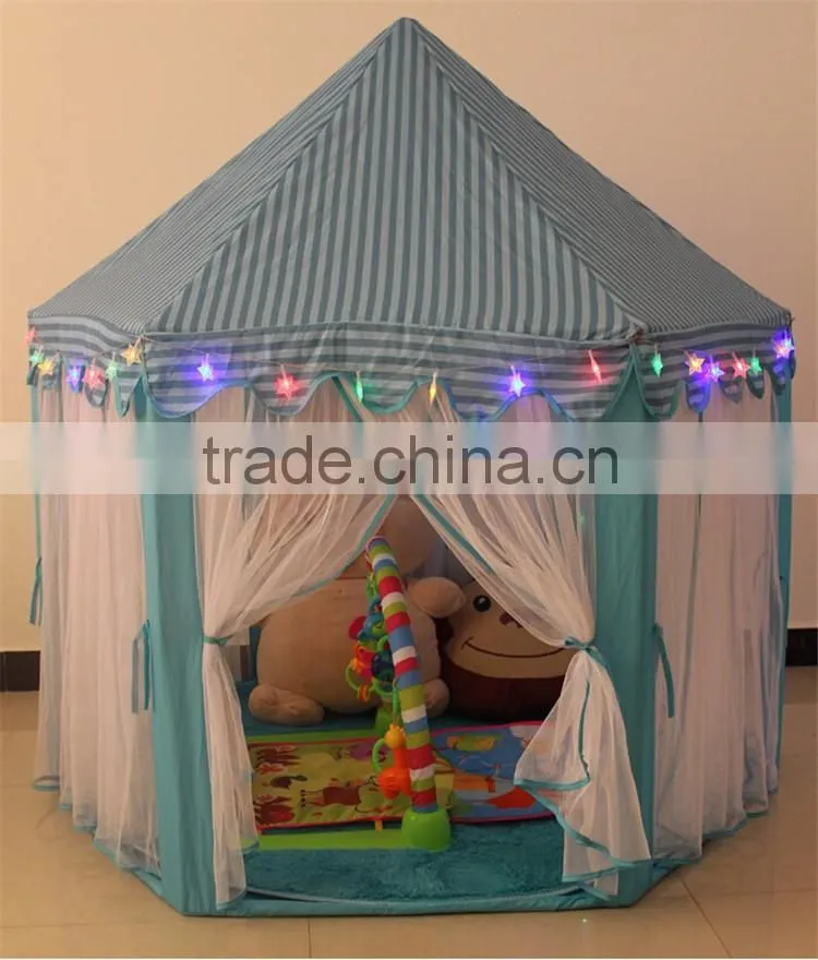 Children Hexagonal Princess Campaign Chinese Best Waterproof Family Canvas Cabin Wholesale Tents