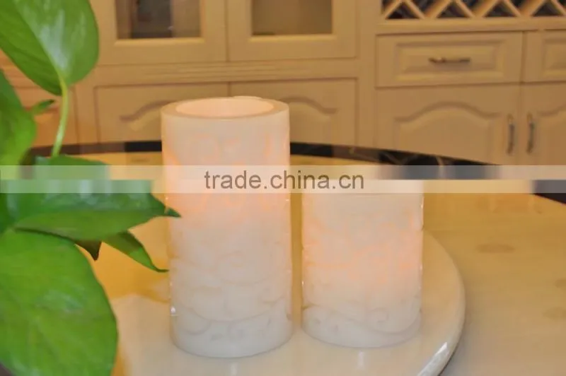 8 button color change remote control flameless Led candle