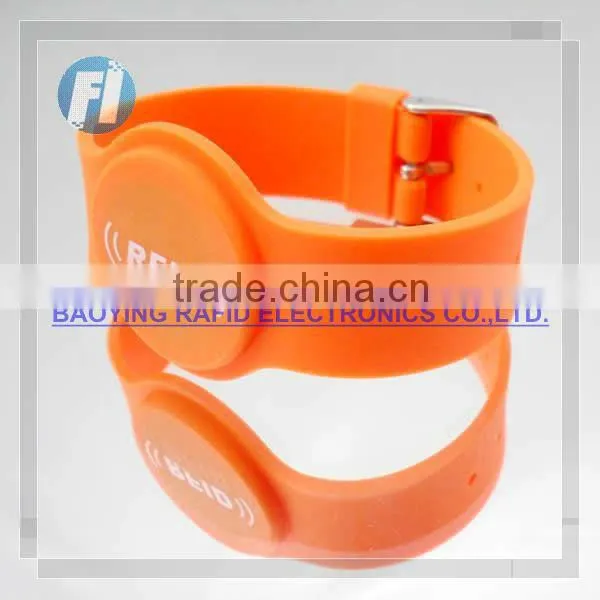 Rf wrist band RFID silicone wrist band