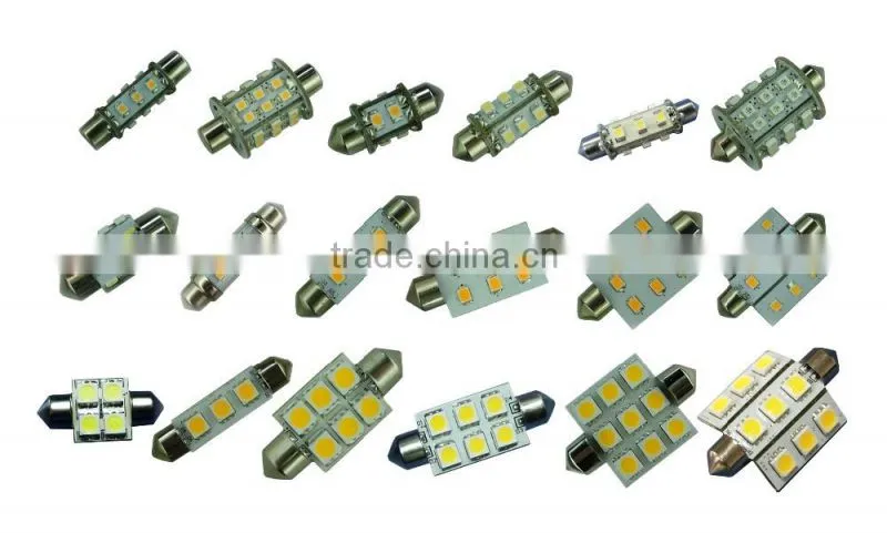 360 deg 42 mm all Round festoon LED navigation light cone end type