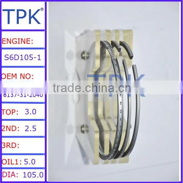 Komatsu SA6D170-A Piston ring, SAA6D170E piston ring, 6162-33-2080