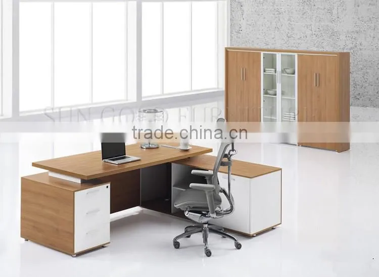 Metal frame office computer table desk furniture designs (SZ-ODB356)