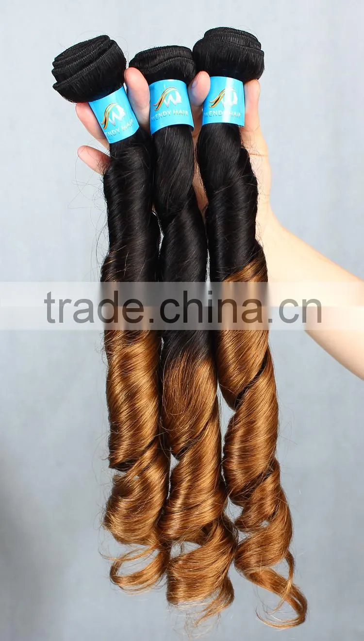 Hot China factory ROMANCE CURL 6a indian hair weave
