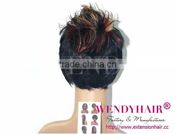 Best quality Wendy woman wig short hair make beautiful for you