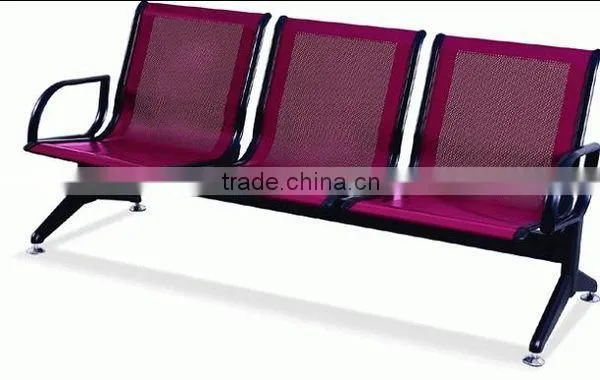 modern hair salon beautiful high quality stainless steel dark blue waiting room chairs to sale for hairdresser