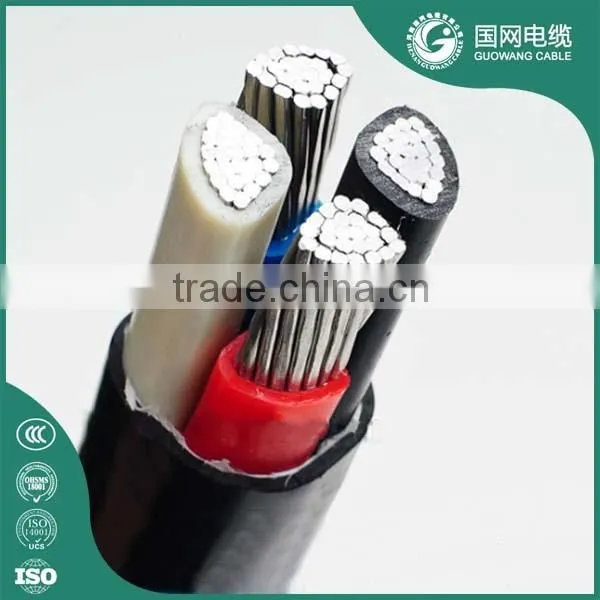aluminum electrical cable/5x16mm2 power cable/5 core power cable