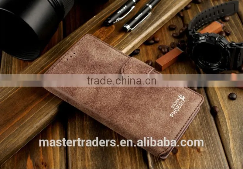 Top Quality Golden Phoenix Genuine Leather Case For Redmi note MT-2644