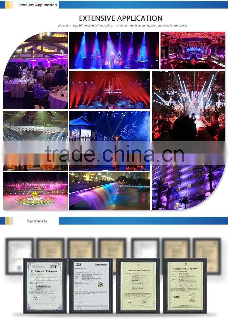 24pcs*10W 4in1 rgbw outdoor linear led wall washer