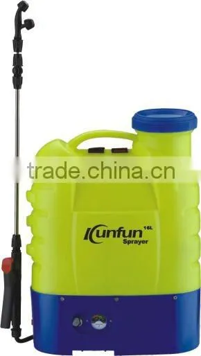 16L Knapsack agriculture electric pump sprayer