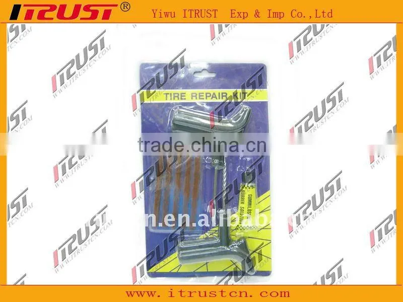 8pcs auto tire repair kit set