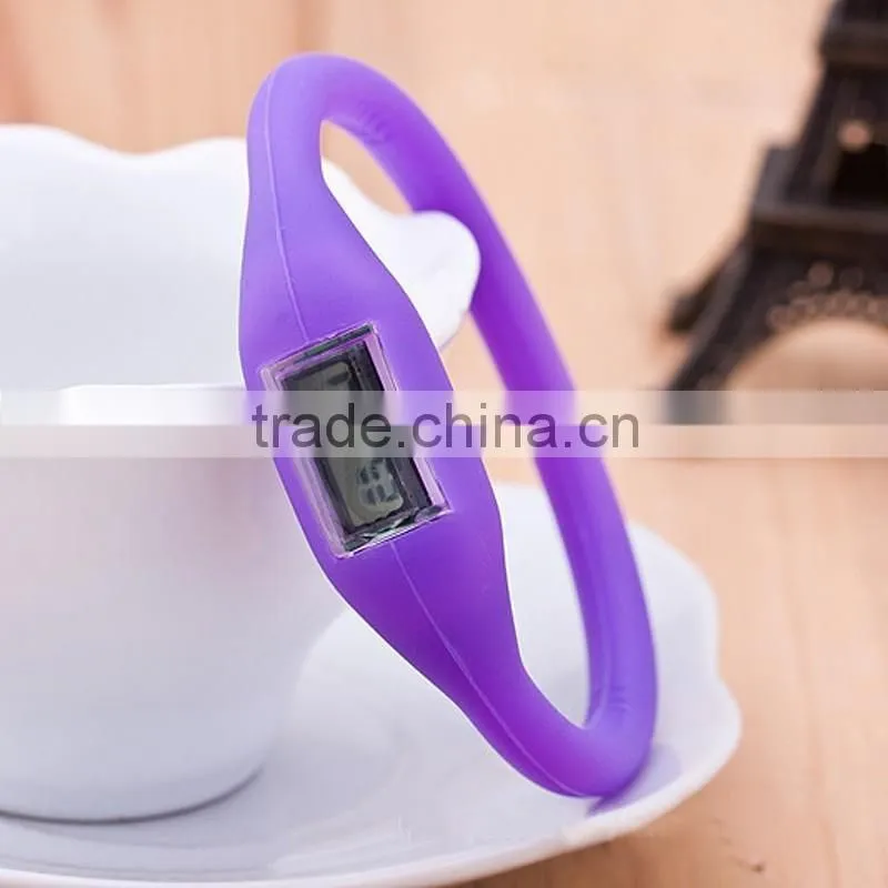 Fashion NEW Anion Sports Wrist Bracelet Watch Watches Men Women Digital Silicon Silicone LED Watch Insect Repellent