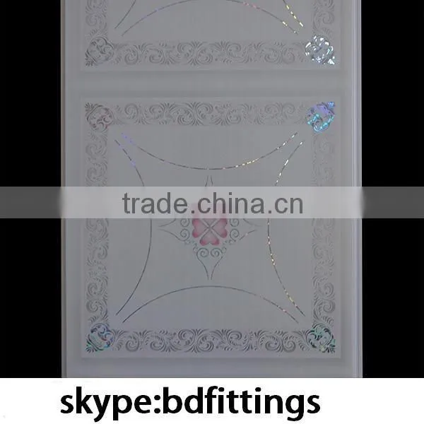 waterproof fireproof plastic ceiling pvc roof panel