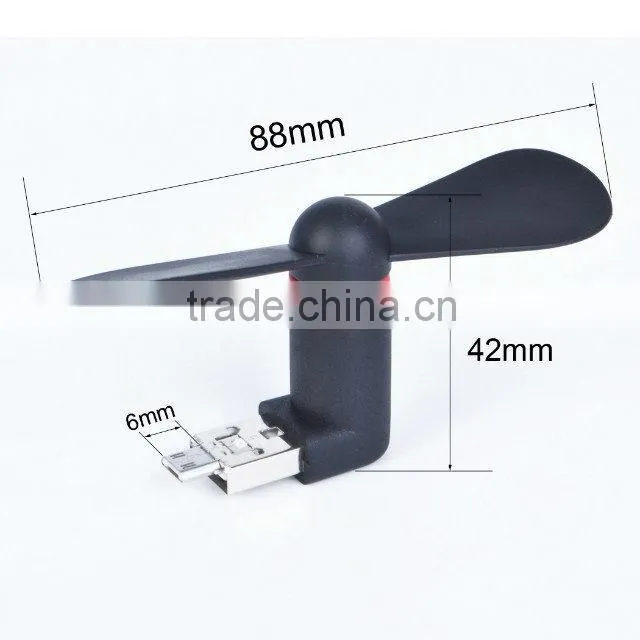2015 Hot selling new popular micro mini usb fan,usb mini fan,OTG
