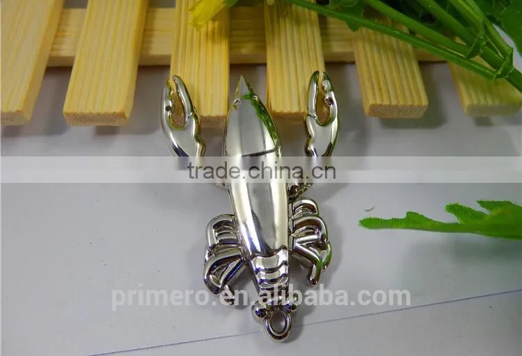 PRIMERO Metal Lobster Keychain cheap stainless steel key chain Movable hands and foot alloy keychain with lobster claw clasp