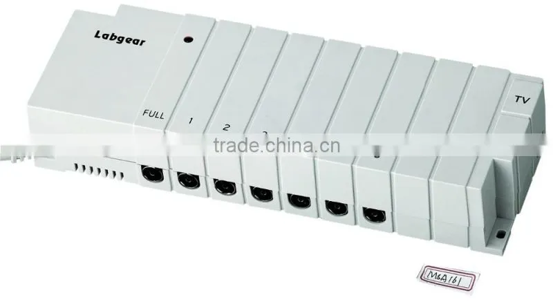 4 way vhf uhf indoor tv digital amplifier