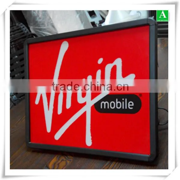 Custom made vacuum form taxi roof top light box